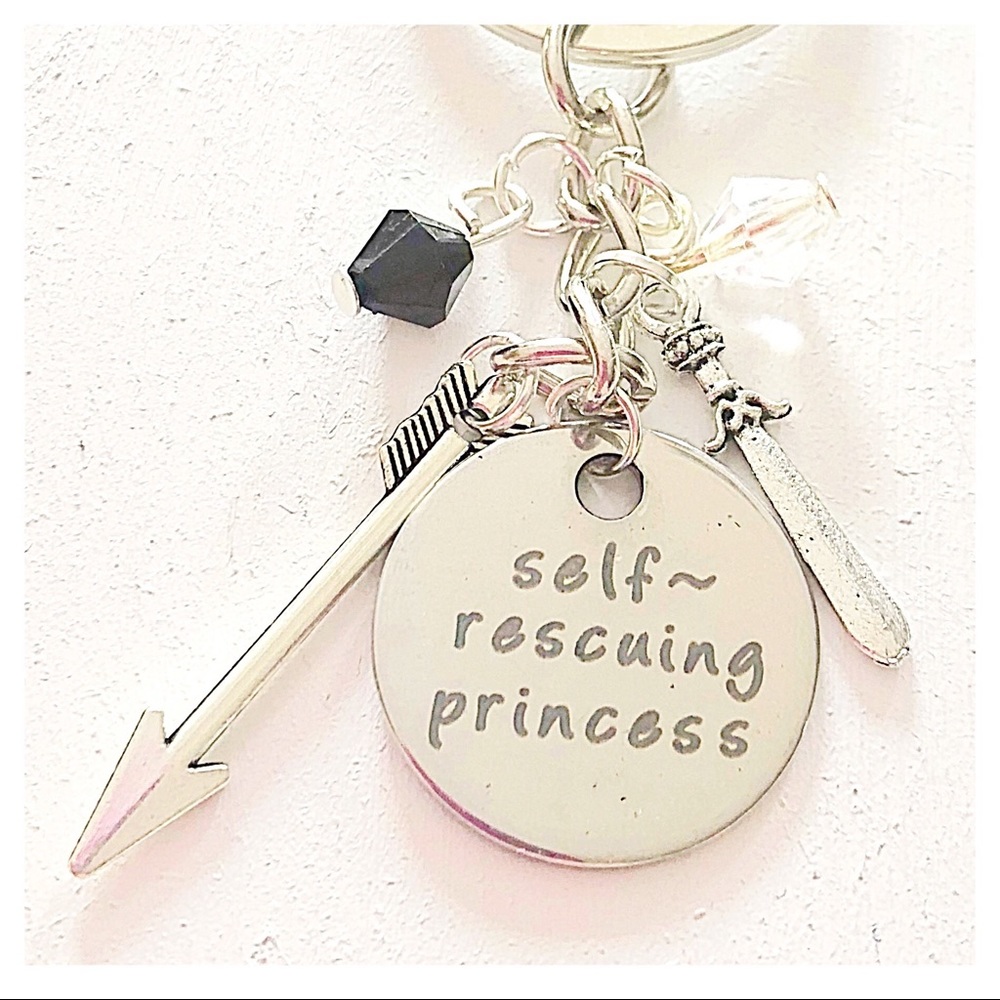 Personalized Self Rescuing Princess Strong Woman - Picture 2 of 3